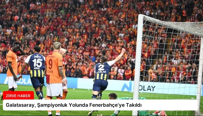 Galatasaray, Şampiyonluk Yolunda Fenerbahçe’ye Takıldı