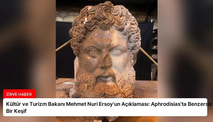 Kültür ve Turizm Bakanı Mehmet Nuri Ersoy’un Açıklaması: Aphrodisias’ta Benzersiz Bir Keşif