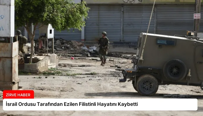 İsrail Ordusu Tarafından Ezilen Filistinli Hayatını Kaybetti