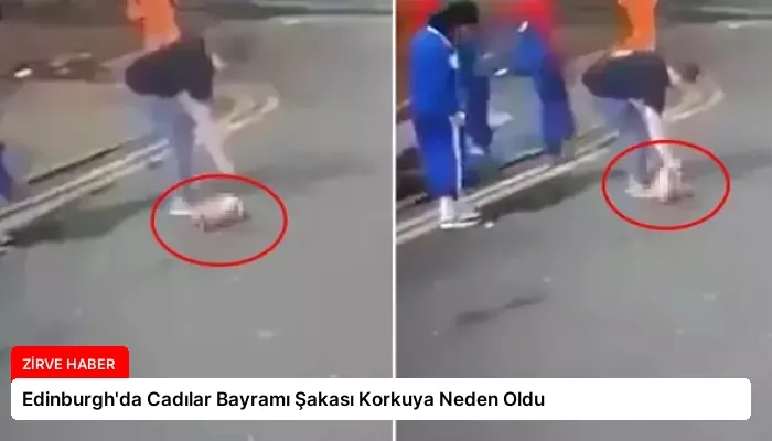 Edinburgh’da Cadılar Bayramı Şakası Korkuya Neden Oldu