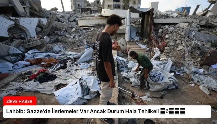 Lahbib: Gazze’de İlerlemeler Var Ancak Durum Hala Tehlikeli ⏬👇