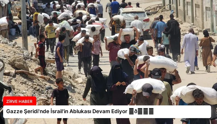 Gazze Şeridi’nde İsrail’in Ablukası Devam Ediyor ⏬👇