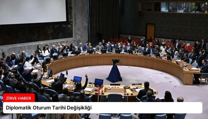 Diplomatik Oturum Tarihi Değişikliği