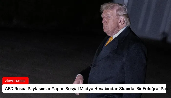 ABD Rusça Paylaşımlar Yapan Sosyal Medya Hesabından Skandal Bir Fotoğraf Paylaştı