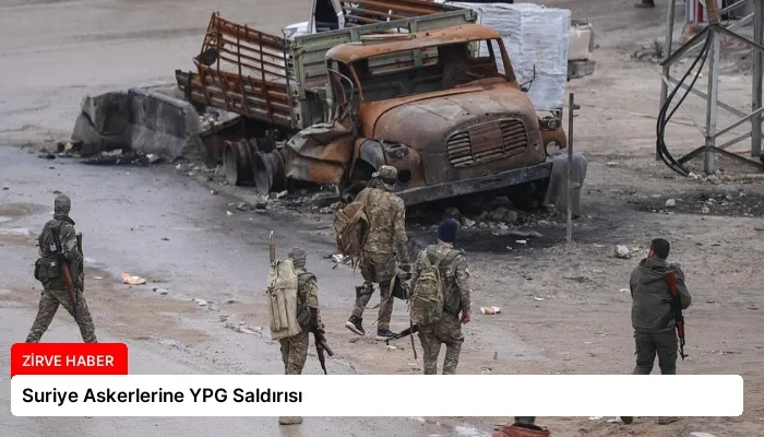 Suriye Askerlerine YPG Saldırısı