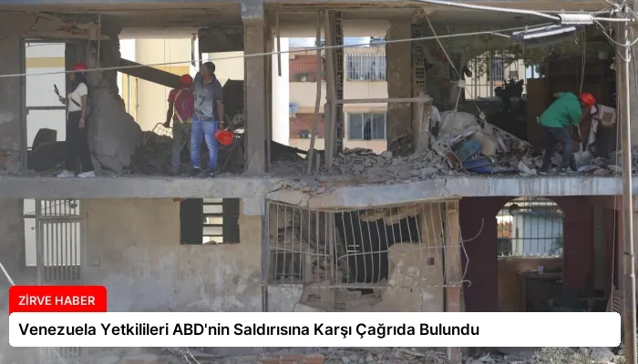 Venezuela Yetkilileri ABD’nin Saldırısına Karşı Çağrıda Bulundu