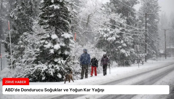 ABD’de Dondurucu Soğuklar ve Yoğun Kar Yağışı