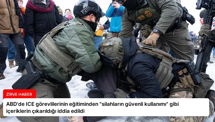 ABD’de ICE görevlilerinin eğitiminden “silahların güvenli kullanımı” gibi içeriklerin çıkarıldığı iddia edildi