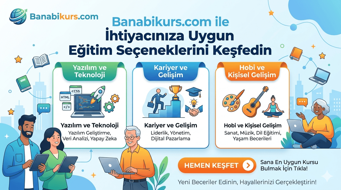 Banabikurs.com ile İhtiyacınıza Uygun Eğitim Seçeneklerini Keşfedin