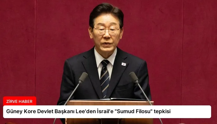 Güney Kore Devlet Başkanı Lee’den İsrail’e “Sumud Filosu” tepkisi