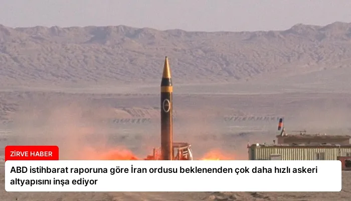 ABD istihbarat raporuna göre İran ordusu beklenenden çok daha hızlı askeri altyapısını inşa ediyor