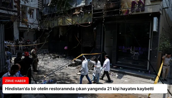 Hindistan’da bir otelin restoranında çıkan yangında 21 kişi hayatını kaybetti