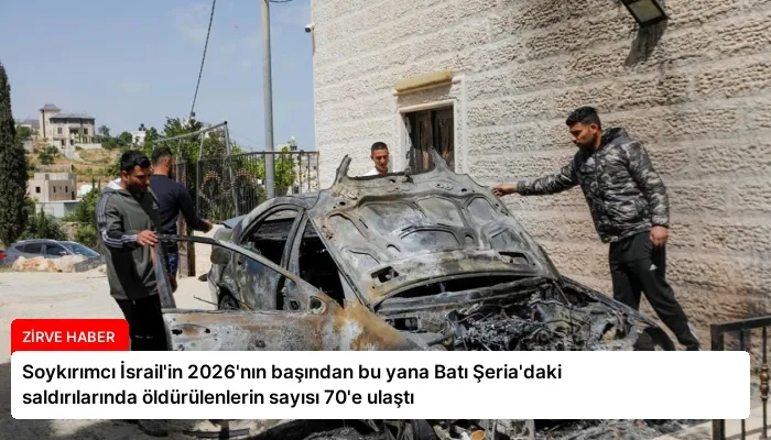 Soykırımcı İsrail’in 2026’nın başından bu yana Batı Şeria’daki saldırılarında öldürülenlerin sayısı 70’e ulaştı