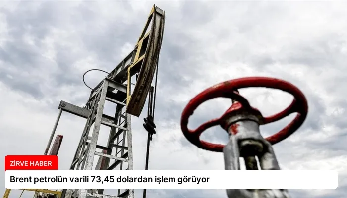 Brent petrolün varili 73,45 dolardan işlem görüyor