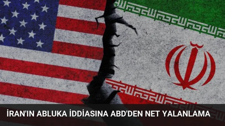 İran’ın Abluka İddiasına ABD’den Net Yalanlama