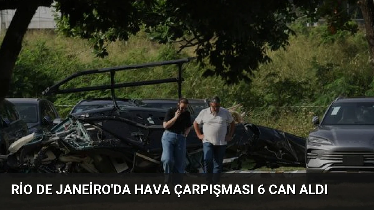 Rio de Janeiro’da Hava Çarpışması 6 Can Aldı