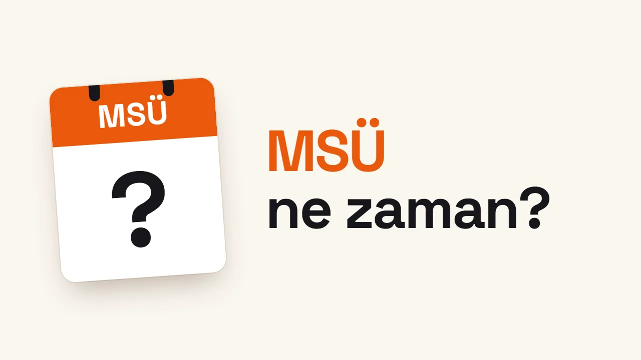 MSÜ Sınavı 2027 Ne Zaman? Başvurular Ne Zaman Başlıyor?